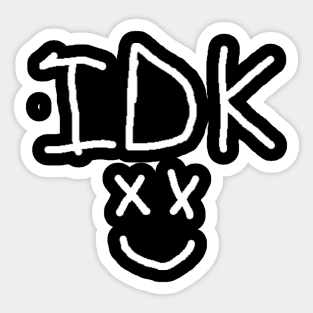 KVLI3N ''IDK'' Sticker